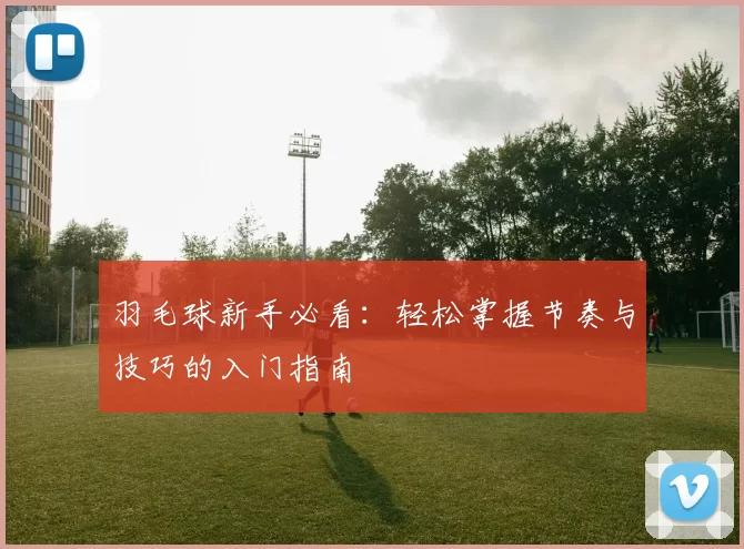 羽毛球新手必看：轻松掌握节奏与技巧的入门指南
