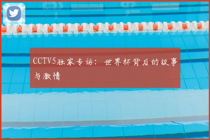 CCTV5独家专访：世界杯背后的故事与激情